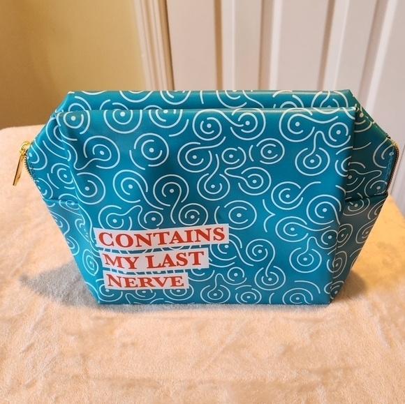 Contains My Last Nerve Make-Up Bag Pouch - Picture 8 of 10